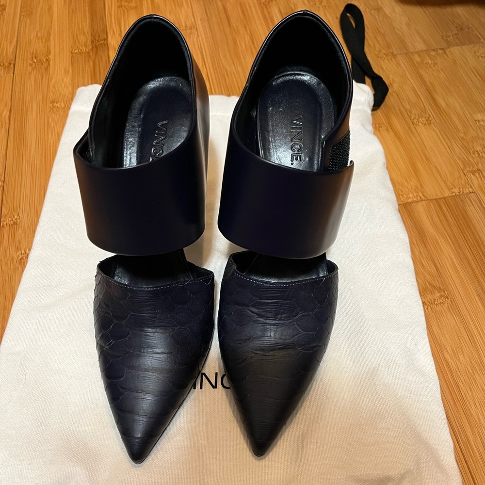 Vince Strappy Pumps
